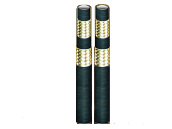 SAE100 R2AT high pressure steel wire braided rubber hose
